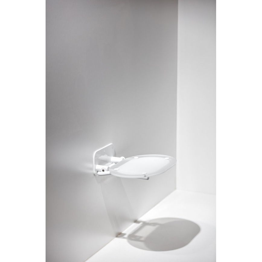 Ravak B8F0000028 - Vikbar duschsits OVO vit