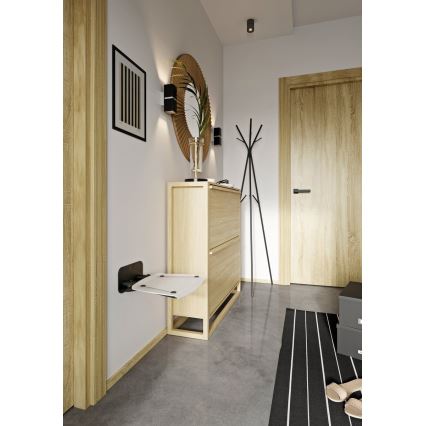 Ravak B8F0000060 - Vikbar duschsits OVO svart