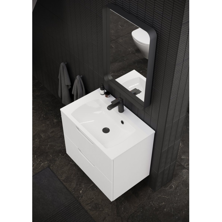 Ravak X01748 - CLICK-CLACK bottenventil för tvättställ Ø 6,6 cm, svart