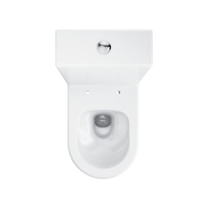 Ravak X01870 - WC-kombination utan spolkant med SoftClose-sits OPTIMA keramik/vit