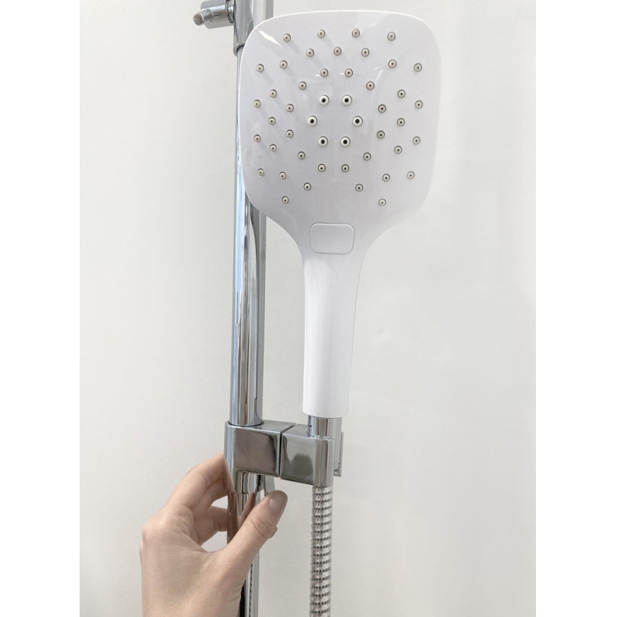 Ravak X070099 - Duschset med termostatblandare TERMO blank krom