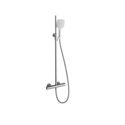 Ravak X070099 - Duschset med termostatblandare TERMO blank krom