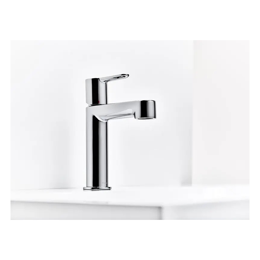 Ravak X070113 - Tvättställsblandare PURI 19,1 cm polerad krom