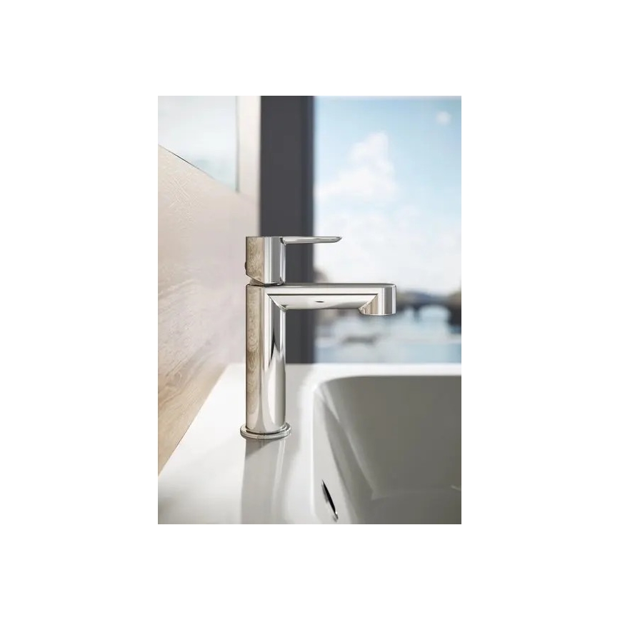 Ravak X070113 - Tvättställsblandare PURI 19,1 cm polerad krom