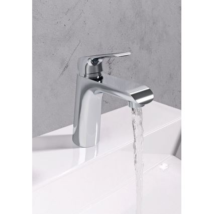 Ravak X070118 - Tvättställsblandare FLAT 15,1 cm i polerad krom