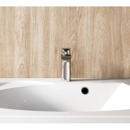 Ravak X070118 - Tvättställsblandare FLAT 15,1 cm i polerad krom