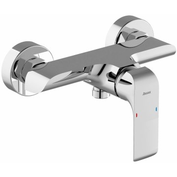 Ravak X070121 - Duschblandare FLAT blank krom
