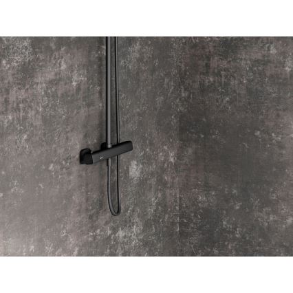 Ravak X070160 - Duschset med termostatblandare FREE, svart