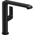 Ravak X070174 - Tvättställs-/diskbänksblandare FLAT 26,2 cm matt svart
