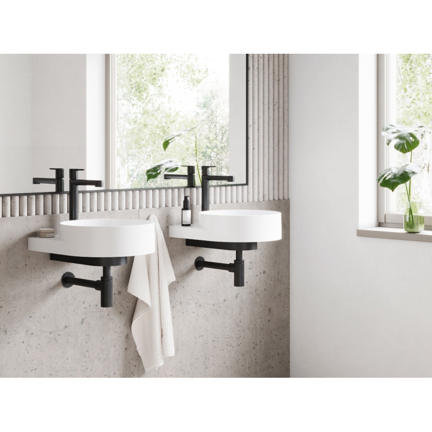 Ravak X070182 - Tvättställsblandare PURI 32,2 cm svart