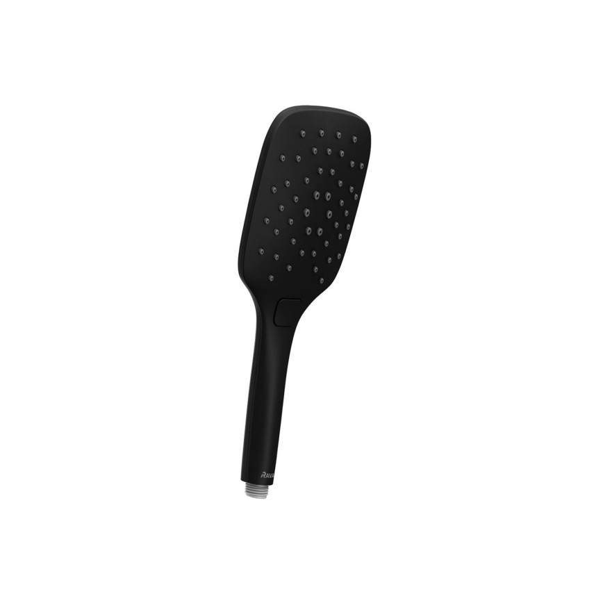 Ravak X070443 - Duschset med termostatblandare FLAT, matt svart