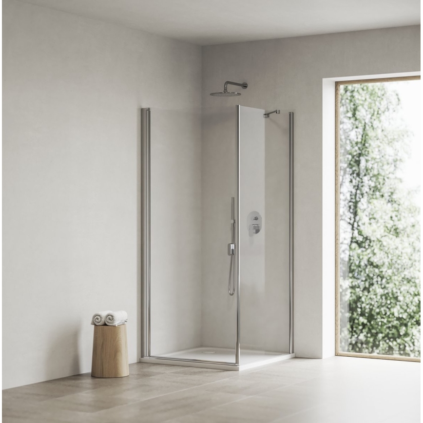 Ravak X070454 - Duschblandare för dold montering CHROME blank krom