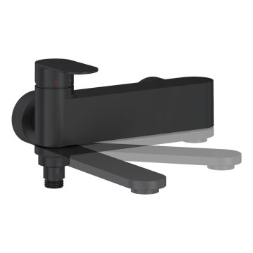Ravak X070463 - Badkarsblandare CHROME svart