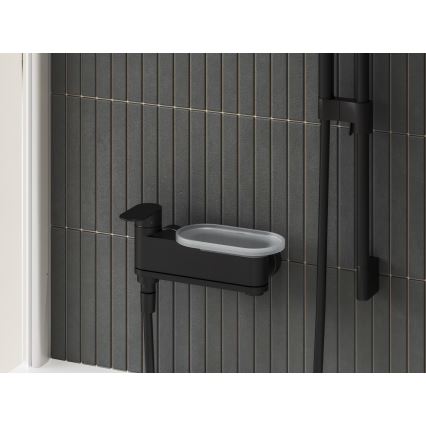 Ravak X070463 - Badkarsblandare CHROME svart