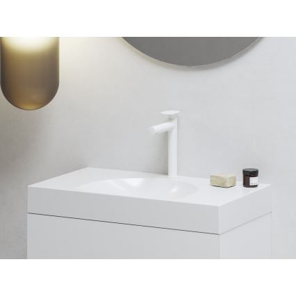 Ravak X070566 - Tvättställsblandare SPRING 25,4 cm vit