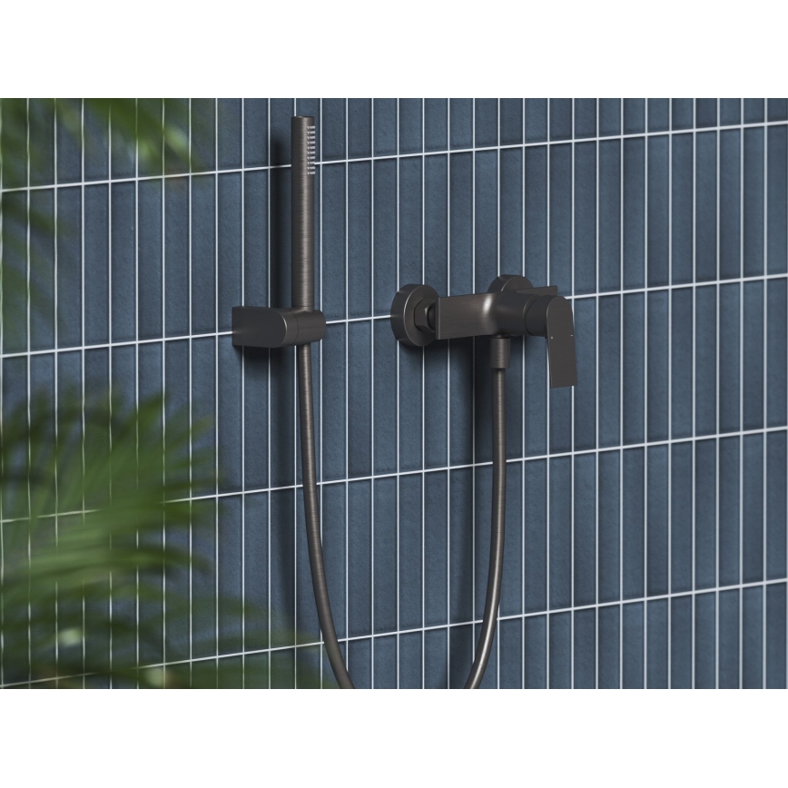 Ravak X070655 - Duschblandare PLAN borstad grafit
