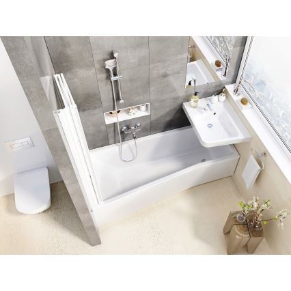 Ravak X07P012 - Duschstång 66,5 cm i blank krom