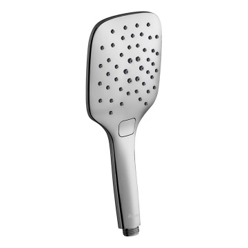 Ravak X07P348 - Handdusch med tryckknapp, blank krom