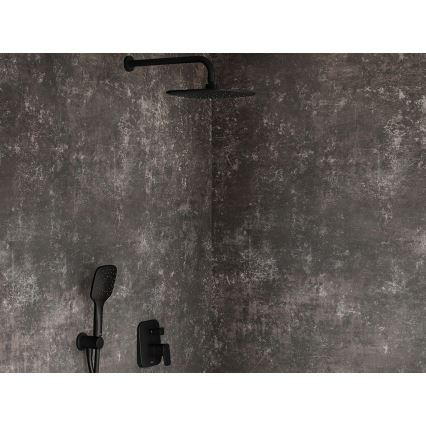 Ravak X07P569 - svart handdusch med tryckknapp