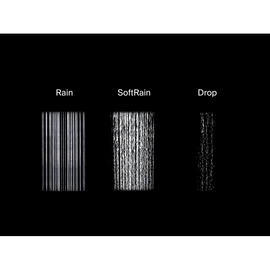 Ravak X07P642 - Duschset med blandare, blank krom