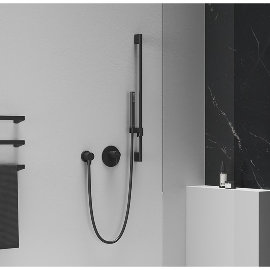 Ravak X07P670 - Handdusch matt svart