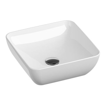 Ravak XJX01138001 - Tvättställ för bänkskiva UNI SLIM 38x38 cm, keramik/vit