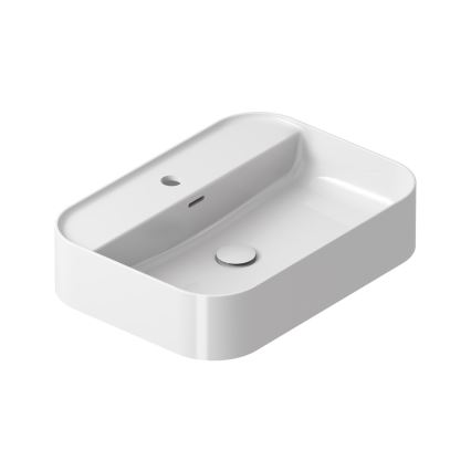 Ravak XJX01155005 - Tvättställ för bänkskiva CERAMIC SLIM 55x40 cm keramik/vit