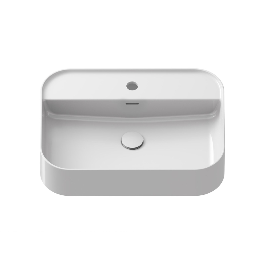 Ravak XJX01155005 - Tvättställ för bänkskiva CERAMIC SLIM 55x40 cm keramik/vit