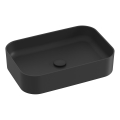 Ravak XJX0D155001 - Tvättställ för bänkskiva CERAMIC SLIM 55x37 cm keramik/svart