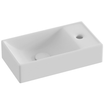 Ravak XJXP1240000 - Vägghängt tvättställ VEDA 40,8 x 22,2 cm keramik/vit