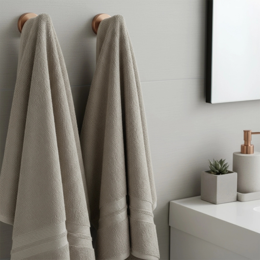 REA-05002 - Set med badrumsaccessoarer ARI i borstad koppar