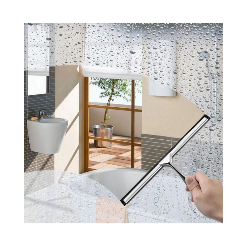 REA-70000 - Glasraka med hållare blank krom