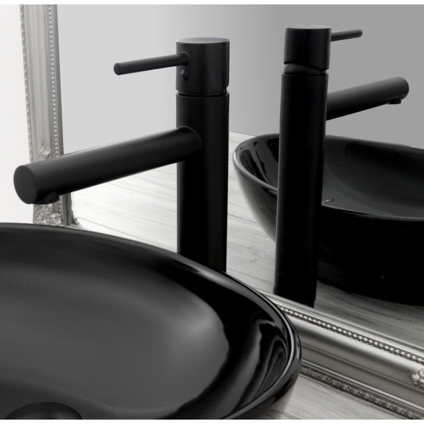 REA-B0229 - Tvättställsblandare TESS 31,5 cm svart