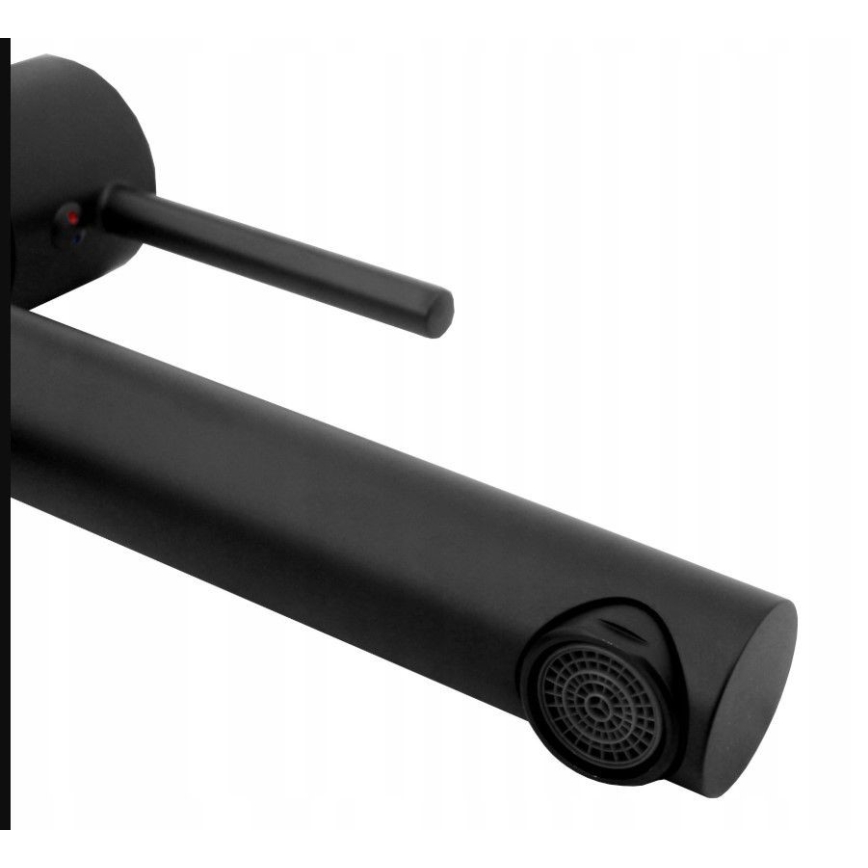 REA-B0229 - Tvättställsblandare TESS 31,5 cm svart