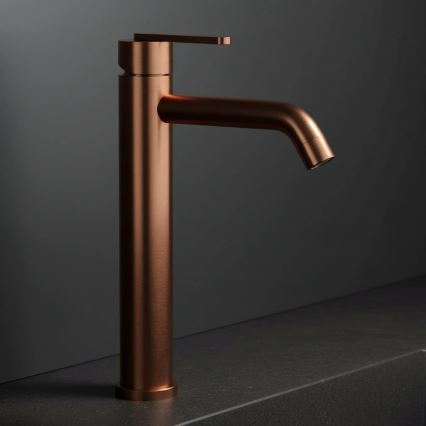 REA-B0971 - Tvättställsblandare ONTARIO 30 cm, borstad koppar