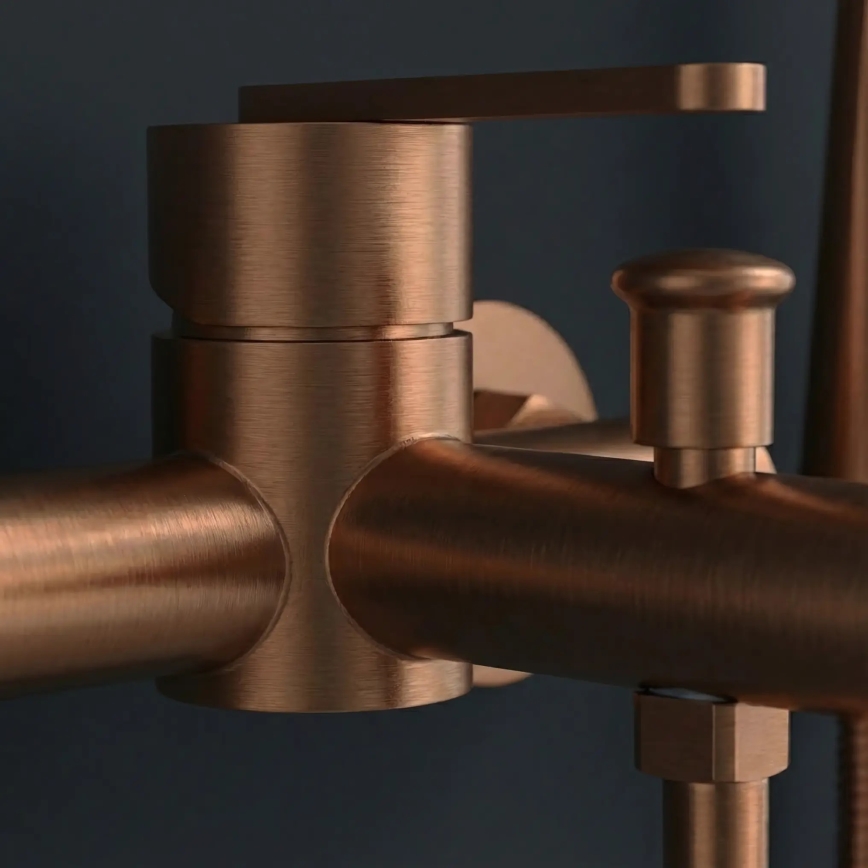 REA-B0973 - ONTARIO badkarsset i borstad koppar