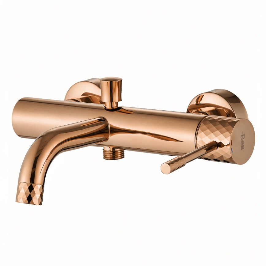 REA-B0980 - Badkarsset LUNGO DIAMOND i koppar
