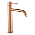 REA-B1114 - Tvättställsblandare LUNGO 28 cm borstad koppar