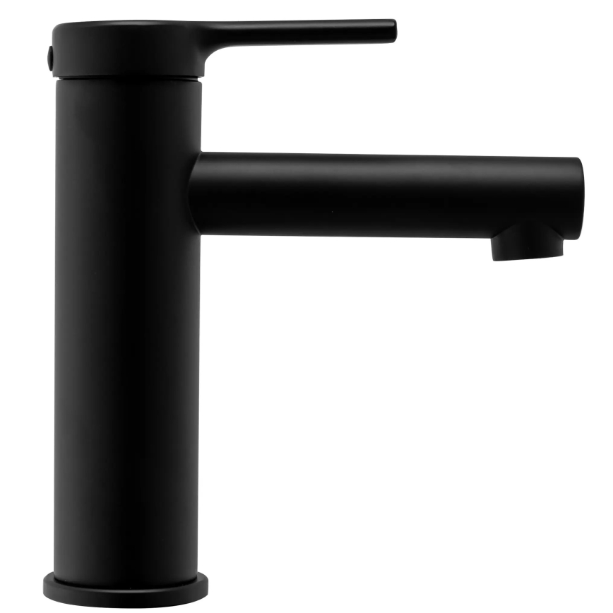 REA-B2017 - Tvättställsblandare PIXEL 16,5 cm matt svart