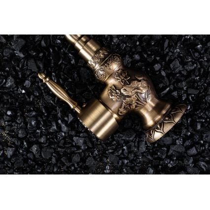 REA-B2500 - Tvättställsblandare VENICE 32 cm i borstad guld