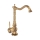 REA-B2500 - Tvättställsblandare VENICE RETRO 32 cm borstad guld