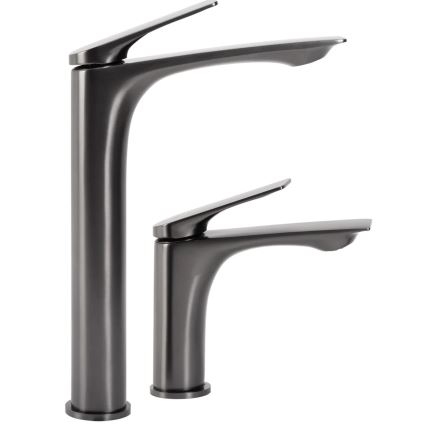 REA-B2704 - Tvättställsblandare AVALON 30 cm, titanfinish