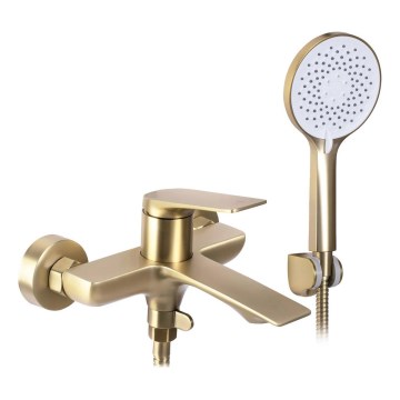 REA-B2707 - Badkarsset AVALON borstad guld