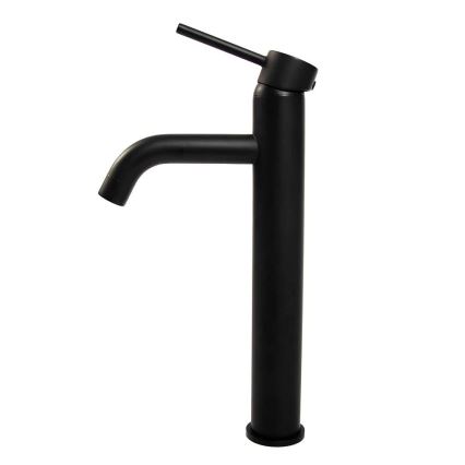 REA-B4103 - Tvättställsblandare LUNGO 28 cm, svart