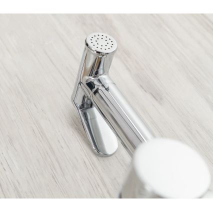 REA-B4106 - Bidettblandare med handdusch för infällt montage LUNGO, blank krom