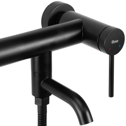 REA-B4240 - Badkarsset CLIF matt svart