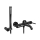 REA-B4422 - Badkarsset LUNGO i blank svart
