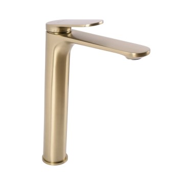 REA-B4895 - Tvättställsblandare MARCO 27,5 cm, borstad guldfinish