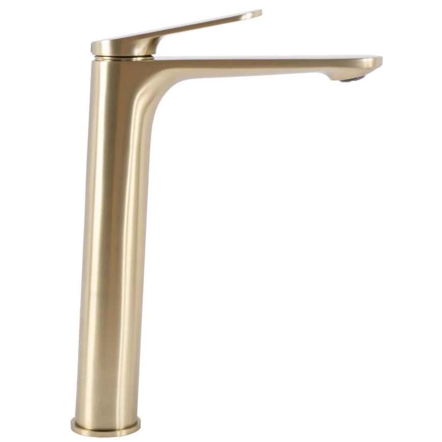 REA-B4895 - Tvättställsblandare MARCO 27,5 cm, borstad guldfinish