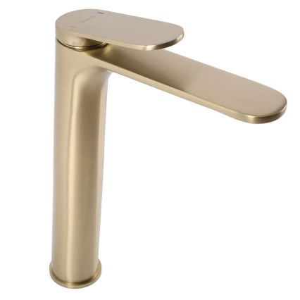 REA-B4895 - Tvättställsblandare MARCO 27,5 cm, borstad guldfinish